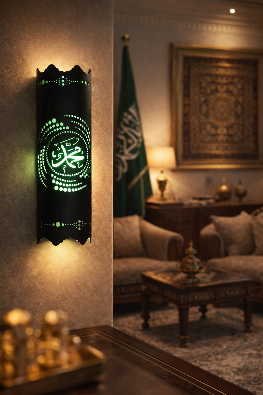 Muhammad (ﷺ) LED Wall Decor Lamp